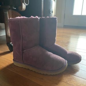 UGG burgundy super soft winter boots